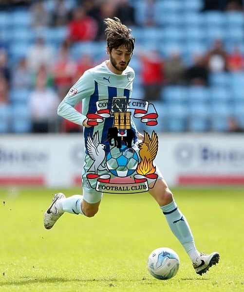 Adam Barton in Action: Coventry City vs Crewe Alexandra, Sky Bet League One at Ricoh Arena