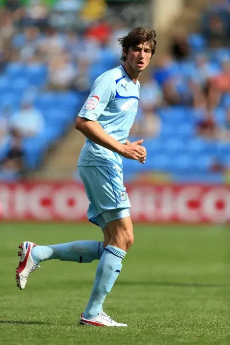 Framed Print : Adam Barton in Action for Coventry City vs Stevenage at Ricoh Arena (Npower League One, 2012)