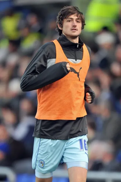 Framed Print : Adam Barton Gears Up for Coventry City's Npower League One Battle at Oldham Athletic Framed Print : Adam Barton Gears Up for Coventry City's Npower League One Battle at Oldham Athletic