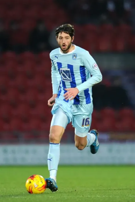 Framed Print : Adam Barton Leads Coventry City in Sky Bet League One Battle at Doncaster Rovers Keepmoat Stadium Framed Print : Adam Barton Leads Coventry City in Sky Bet League One Battle at Doncaster Rovers Keepmoat Stadium