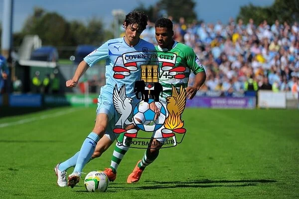 Adam Barton Outsmarts Reuben Reid: Coventry City vs. Yeovil Town in Npower League One Clash at Huish Park