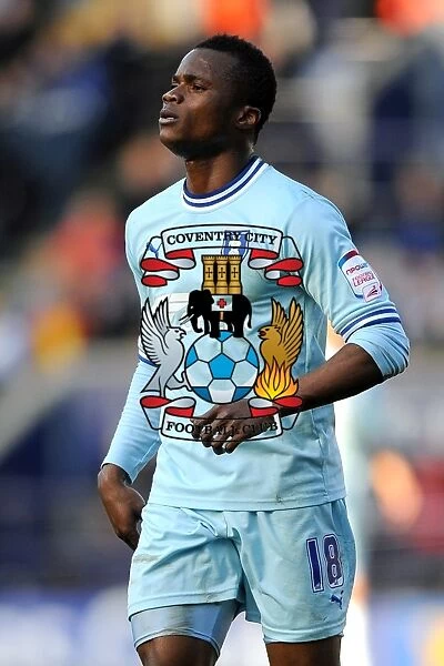 Alex Nimely at The King Power Stadium: Coventry City vs Leicester City - Npower Championship (03-03-2012)