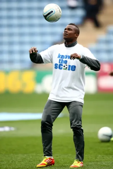 Framed Print : Alex Nimely Scores the Game-Winning Goal for Coventry City vs. Peterborough United (Npower Championship, 07-04-2012)