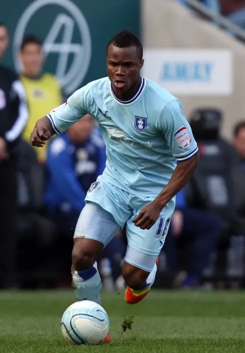 Framed Print : Alex Nimely's Thrilling Winning Goal: Coventry City FC Secures Victory Over Portsmouth (Npower Championship, 24-03-2012) Framed Print : Alex Nimely's Thrilling Winning Goal: Coventry City FC Secures Victory Over Portsmouth (Npower Championship, 24-03-2012)