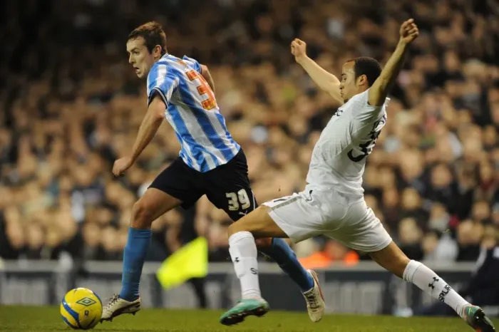 Framed Print : Andros Townsend vs Blair Adams Clash: FA Cup Third Round at White Hart Lane (05-01-2013) - Tottenham Hotspur vs Coventry City Framed Print : Andros Townsend vs Blair Adams Clash: FA Cup Third Round at White Hart Lane (05-01-2013) - Tottenham Hotspur vs Coventry City