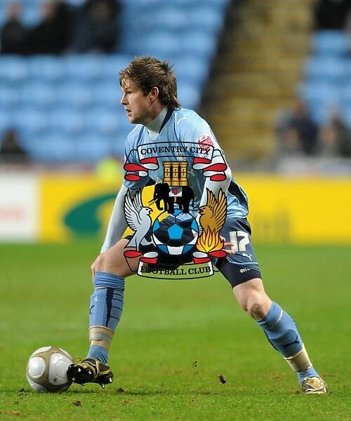 Aron Gunnarsson in Action: Coventry City vs. Portsmouth, FA Cup Third Round Replay (January 12, 2010)