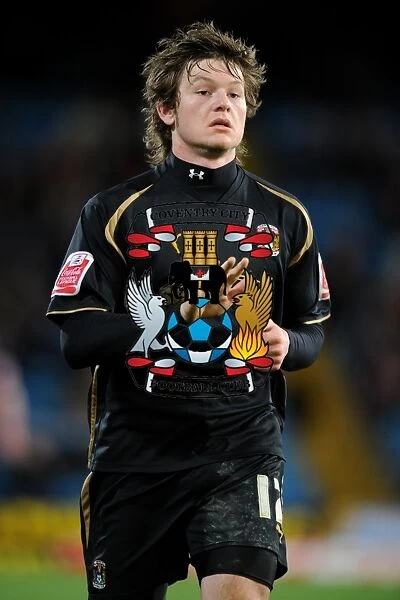 Aron Gunnarsson of Coventry City Faces Off Against Crystal Palace in Championship Match at Selhurst Park (07-04-2009)