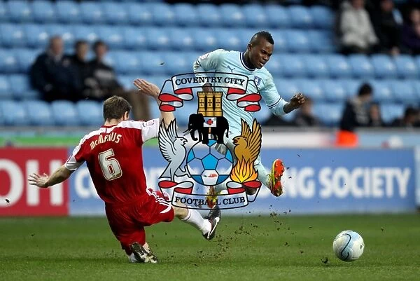 Battle for the Ball: Alex Nimely vs. Stephen McManus (Coventry City vs. Middlesbrough, 21-01-2012)
