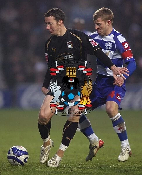 Battle for the Ball: Beuzelin vs. Rowlands - Coventry City vs. Queens Park Rangers (Championship Clash, January 10, 2009)