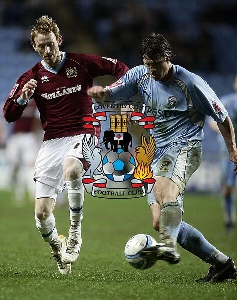 Battle for the Ball: Coventry City vs. Burnley, Championship Clash at Ricoh Arena