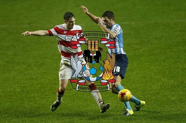 Battle for the Ball: Coventry City vs Doncaster Rovers in Sky Bet League One - Sam Ricketts vs Conor Grant