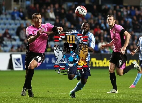 Battle for the Ball: Coventry City vs Northampton Town in the Emirates FA Cup First Round
