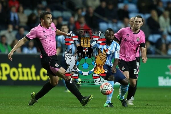Battle for the Ball: Coventry City vs Northampton Town - Emirates FA Cup First Round