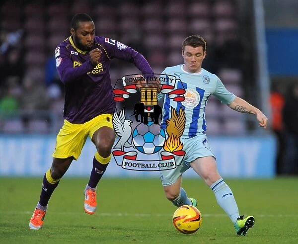 Battle for the Ball: Coventry City vs Notts County - John Fleck vs Youann Arquin in Sky Bet League One
