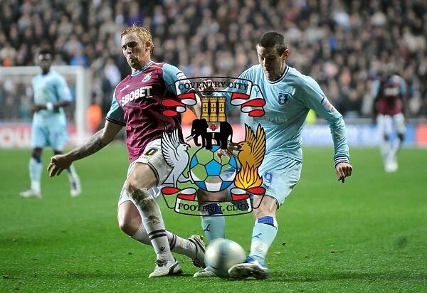 Battle for the Ball: Jutkiewicz vs. Collison - Coventry City vs. West Ham United, Npower Championship (2011)