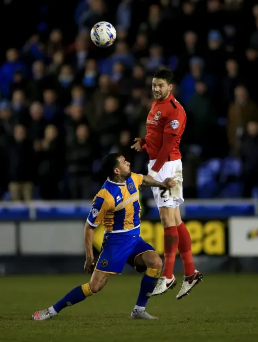Framed Print : Battle for the Ball: Martin vs. Vassell - Coventry City vs. Shrewsbury Town in Sky Bet League One Framed Print : Battle for the Ball: Martin vs. Vassell - Coventry City vs. Shrewsbury Town in Sky Bet League One