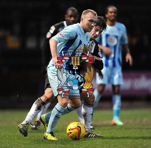 Battle for the Ball: McGeouch vs. Freeman in Notts County vs. Coventry City League One Clash