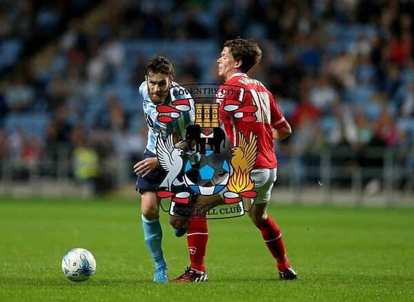 Battle for the Ball: Vincelot vs. Bingham - Intense Rivalry in Coventry City vs. Crewe Alexandra, Sky Bet League One