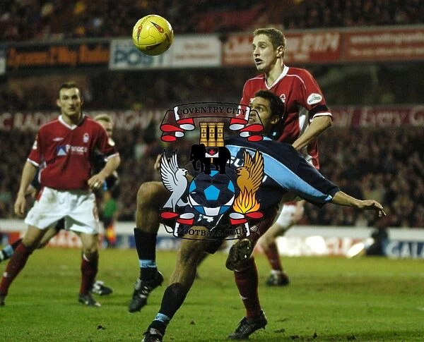 A Battle at the City Ground: Juan Sara vs Michael Dawson - Coventry City vs Nottingham Forest (18-01-2003)