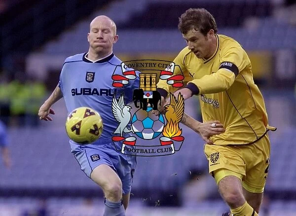 A Battle of Football Greats: Lee Hughes vs Kenny Cunningham in Coventry City vs Wimbledon (Nationwide League Division One, 01-12-2001)