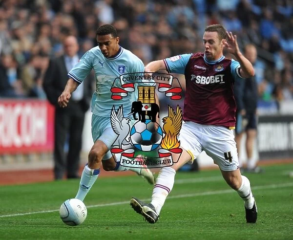 Battle of the Midfield: Cyrus Christie vs. Kevin Nolan - Coventry City vs. West Ham United, Npower Championship (November 19, 2011) at Ricoh Arena