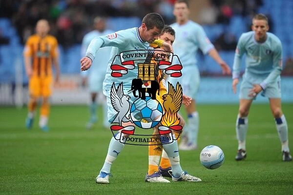 A Battle in the Npower Championship: Lukas Jutkiewicz vs Corey Evans - Coventry City vs Hull City (10-12-2011, Ricoh Arena)