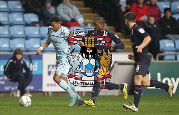 Battle for Possession: Coventry City vs Preston North End, Npower Football League One, Ricoh Arena