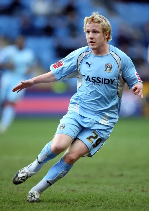 Framed Print : Battle at The Ricoh Arena: Coventry City vs. West Bromwich Albion in FA Cup Fifth Round (2008) - Kevin Thornton's Intense Moment Framed Print : Battle at The Ricoh Arena: Coventry City vs. West Bromwich Albion in FA Cup Fifth Round (2008) - Kevin Thornton's Intense Moment