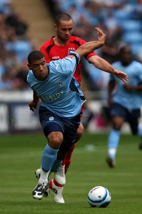 Framed Print : Battle for Supremacy: Coventry City vs. Ipswich Town in the Coca-Cola Football League Championship Framed Print : Battle for Supremacy: Coventry City vs. Ipswich Town in the Coca-Cola Football League Championship