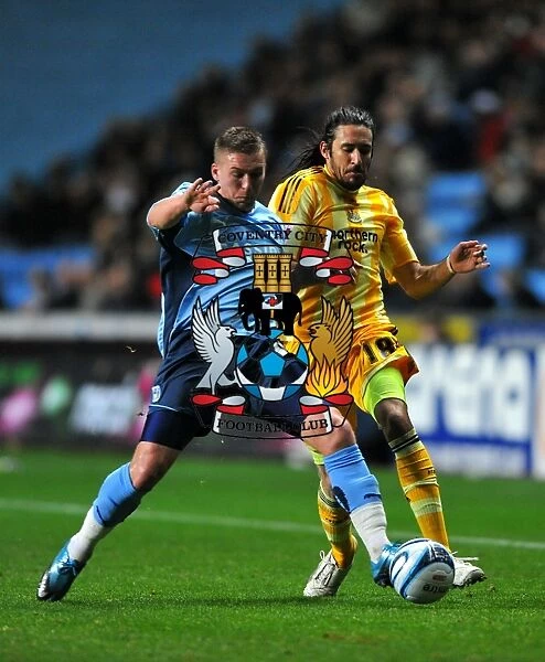 Battle for Supremacy: Coventry City vs. Newcastle United in the Championship - Freddy Eastwood vs. Jonas Gutierrez at Ricoh Arena (09-12-2009)