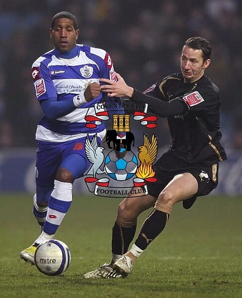 Battle for Supremacy: Guillaume Beuzelin vs. Mikele Leigertwood - Coventry City vs. Queens Park Rangers, Championship Clash at Loftus Road (10-01-2009)
