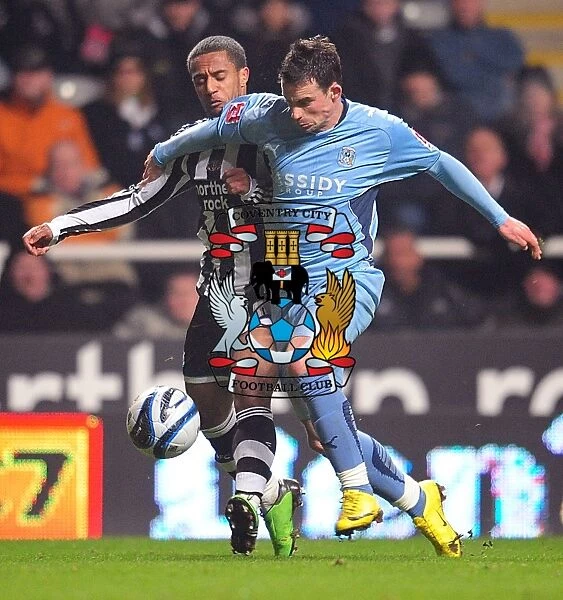 Battle for Supremacy: McIndoe vs Routledge in the Championship Clash between Coventry City and Newcastle United (February 17, 2010, St James Park)