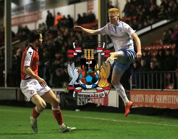 Battling for the FA Cup: Purkiss vs. Haynes - A Riveting Moment from Walsall vs. Coventry City