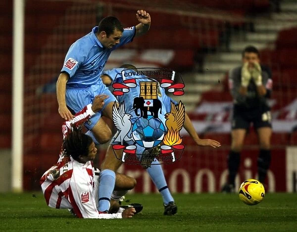 Battling Rivals: Darel Russell vs. Michael Doyle and Marcus Hall - Coventry City vs. Stoke City (06-11-2006)