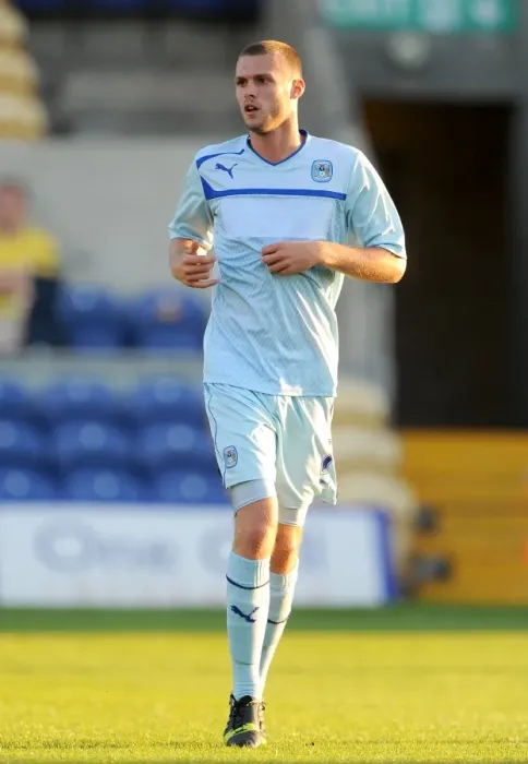 Framed Print : Billy Daniels of Coventry City in Action at Mansfield Town's Field Mill (July 26, 2013) - Friendly Match Framed Print : Billy Daniels of Coventry City in Action at Mansfield Town's Field Mill (July 26, 2013) - Friendly Match
