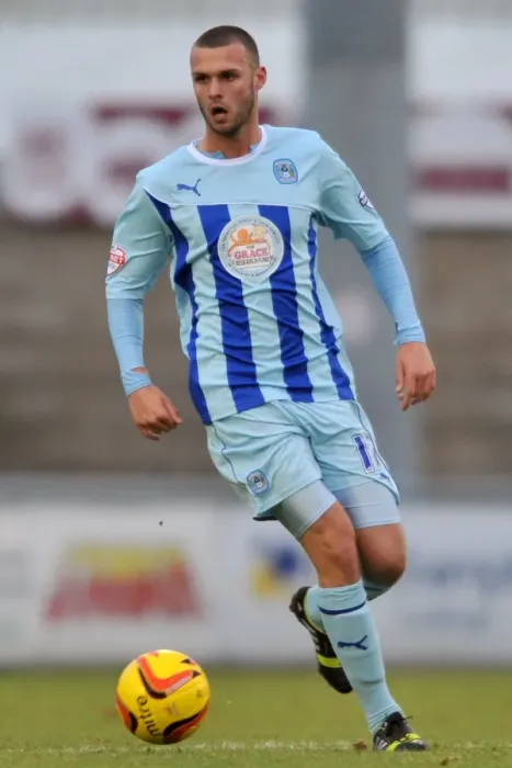 Framed Print : Billy Daniels Scores the Winning Goal: Coventry City vs Tranmere Rovers at Sixfields Stadium (Sky Bet League One)