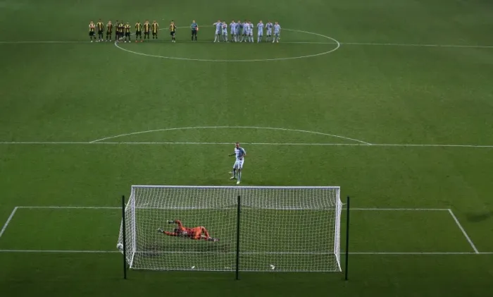 Framed Print : Billy Daniels Scores the Winning Penalty for Coventry City in Johnstones Paint Trophy Northern Final Against Burton Albion Framed Print : Billy Daniels Scores the Winning Penalty for Coventry City in Johnstones Paint Trophy Northern Final Against Burton Albion