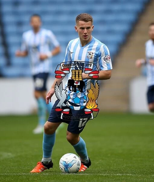 Bryn Morris in Action: Coventry City vs Shrewsbury Town (Sky Bet League One) at Ricoh Arena