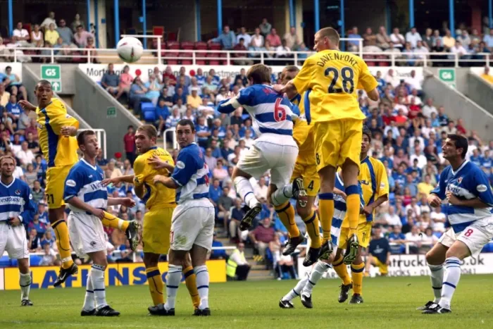 Framed Print : Callum Davenport's Equalizer: Coventry City vs. Reading, Nationwide League Division One (2002) Framed Print : Callum Davenport's Equalizer: Coventry City vs. Reading, Nationwide League Division One (2002)