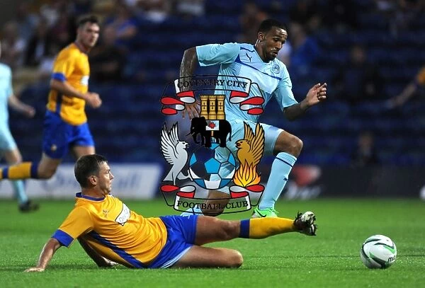 Callum Wilson's Agile Escape: Overcoming John Dempster in the Mansfield Town Friendly (July 26, 2013)