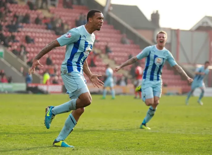 Framed Print : Callum Wilson's Game-winning Goal: Coventry City Secures Sky Bet League One Victory over Crewe Alexandra