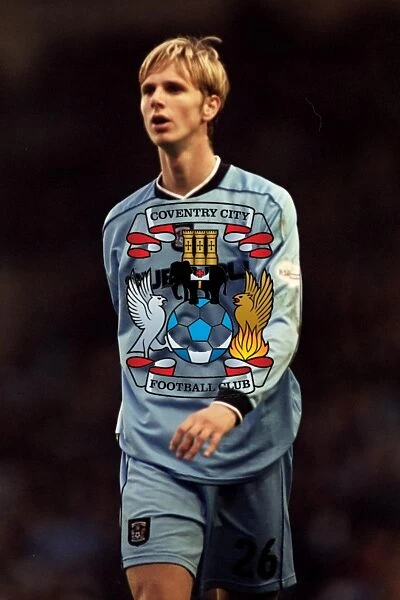 Calum Davenport in Action: Coventry City vs Burnley (Nationwide League Division One - 17-11-2001)