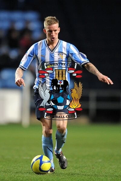 Carl Baker in Action: Coventry City vs. Southampton, FA Cup Third Round (07-01-2012, Ricoh Arena)