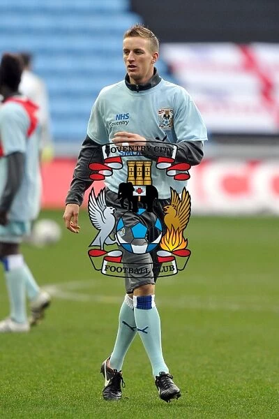 Carl Baker in Action: Coventry City vs Brighton & Hove Albion, Npower Championship (December 31, 2011)