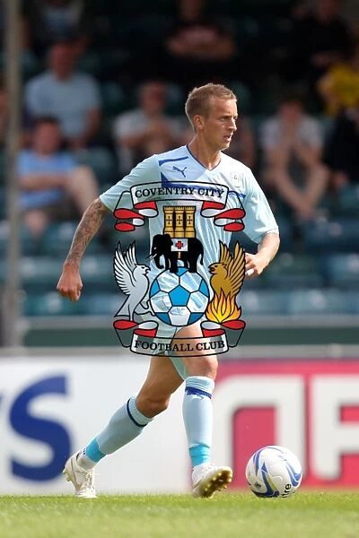Carl Baker in Action: Coventry City vs Bristol Rovers (Pre-Season Friendly at Memorial Ground)