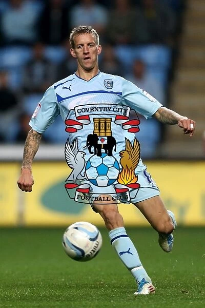 Carl Baker in Action: Coventry City vs Burton Albion, Johnstones Paint Trophy Northern Section (September 4, 2012)