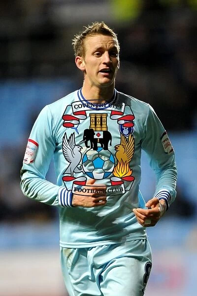 Carl Baker in Action: Coventry City vs Crystal Palace, Npower Championship (06-03-2012)
