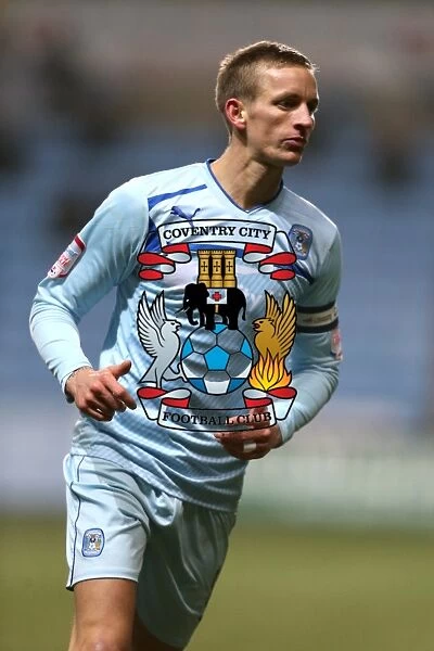 Carl Baker in Action: Coventry City vs Tranmere Rovers, Npower League One, Ricoh Arena (16-01-2013)