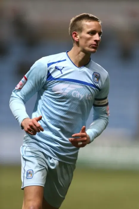 Framed Print : Carl Baker in Action: Coventry City vs Tranmere Rovers, Npower League One, Ricoh Arena (16-01-2013) Framed Print : Carl Baker in Action: Coventry City vs Tranmere Rovers, Npower League One, Ricoh Arena (16-01-2013)