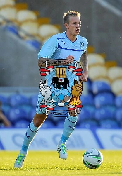 Carl Baker in Action: Coventry City's Star Midfielder at Mansfield Town Friendly, July 2013